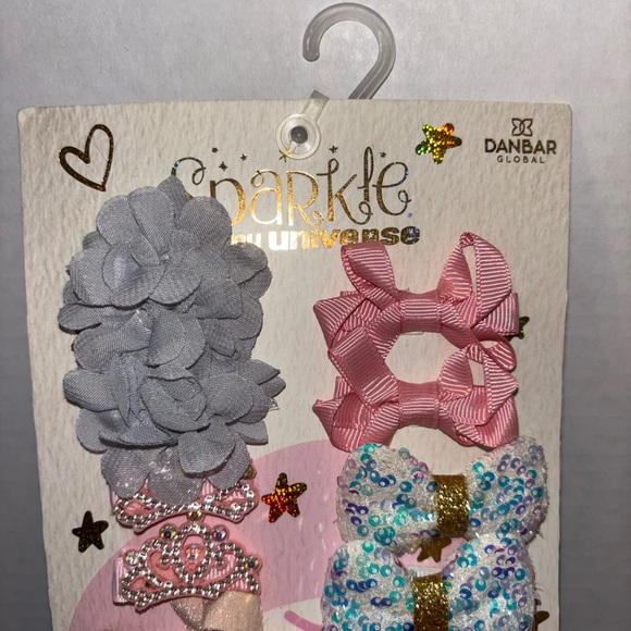 Sparkle My Universe Hair Clips Set 16 pc - Picture 2 of 6